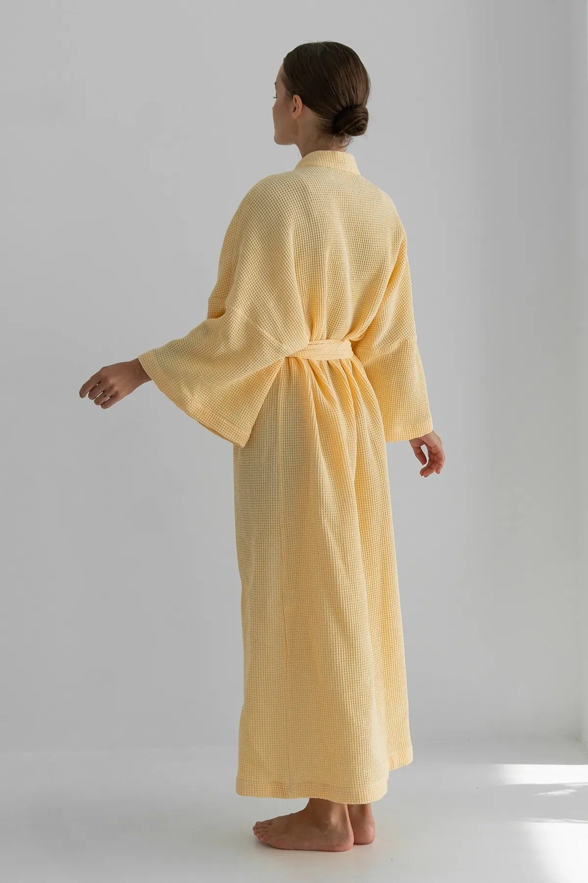 Хлопковый халат-кимоно Canary HL0035-89-04