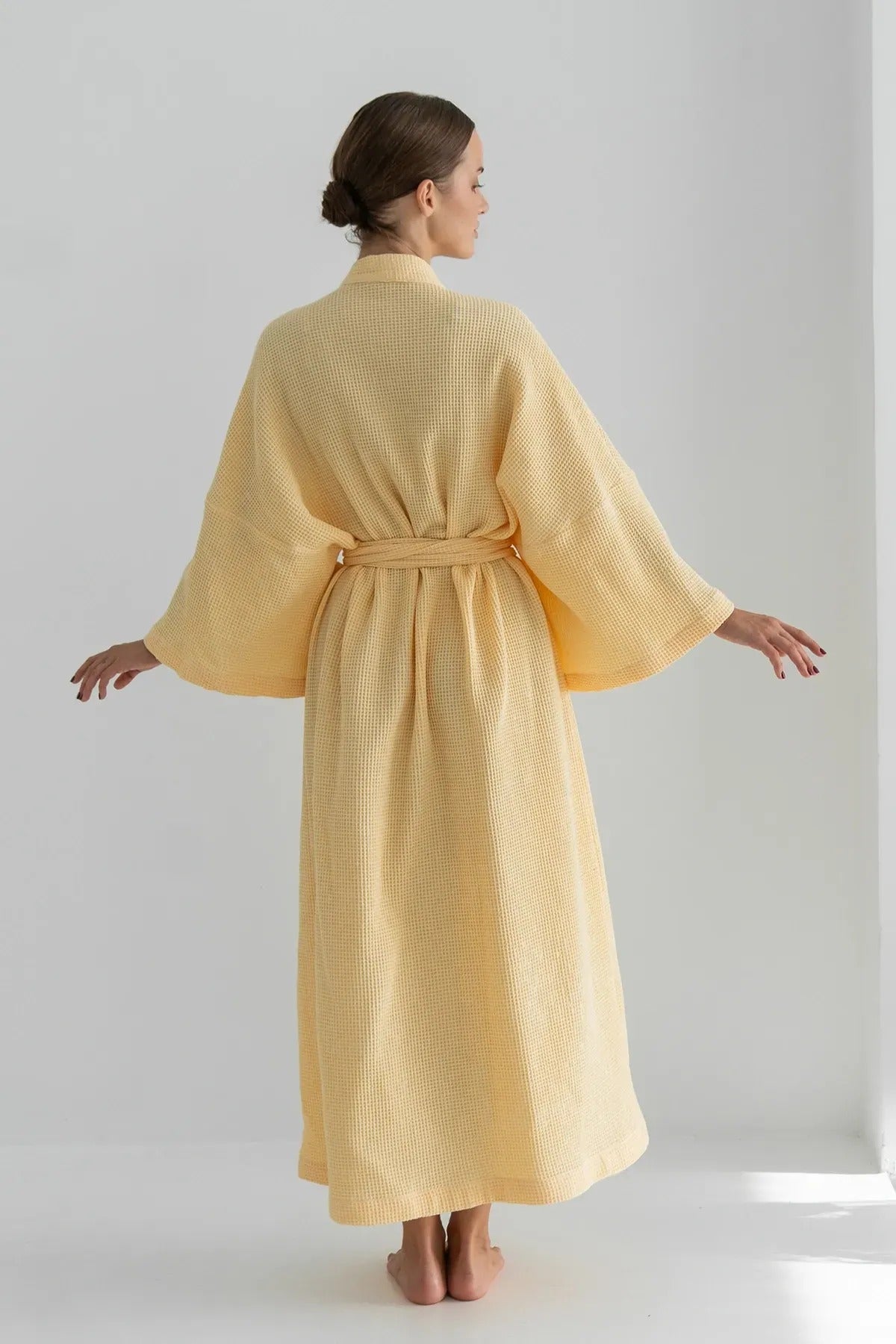 Хлопковый халат-кимоно Canary HL0035-89-04