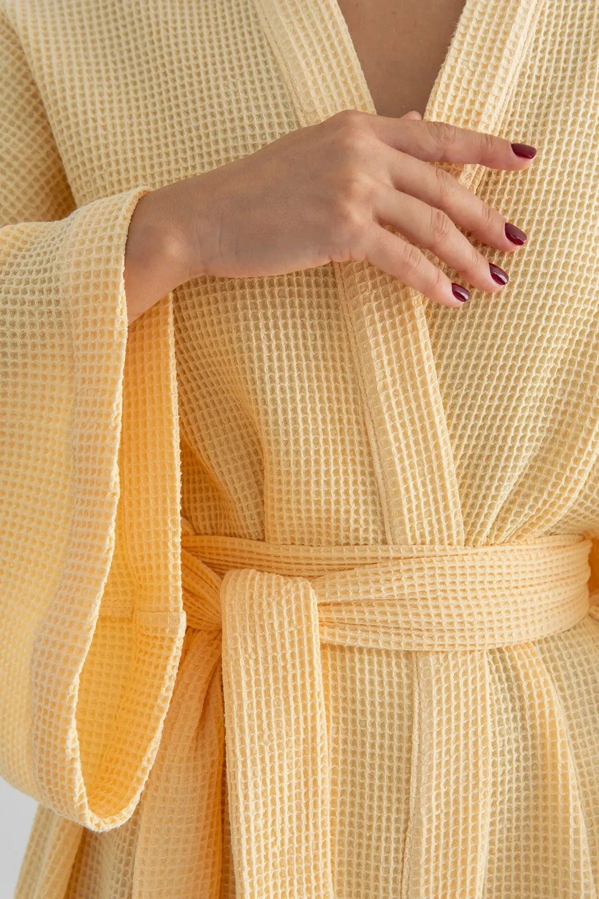 Хлопковый халат-кимоно Canary HL0035-89-04