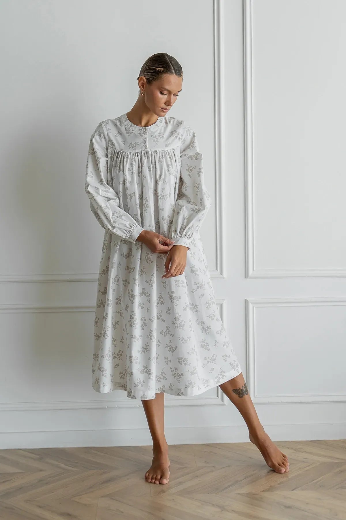 Нічна сорочка з принтом Jasmine HL0099-02-2 Forly