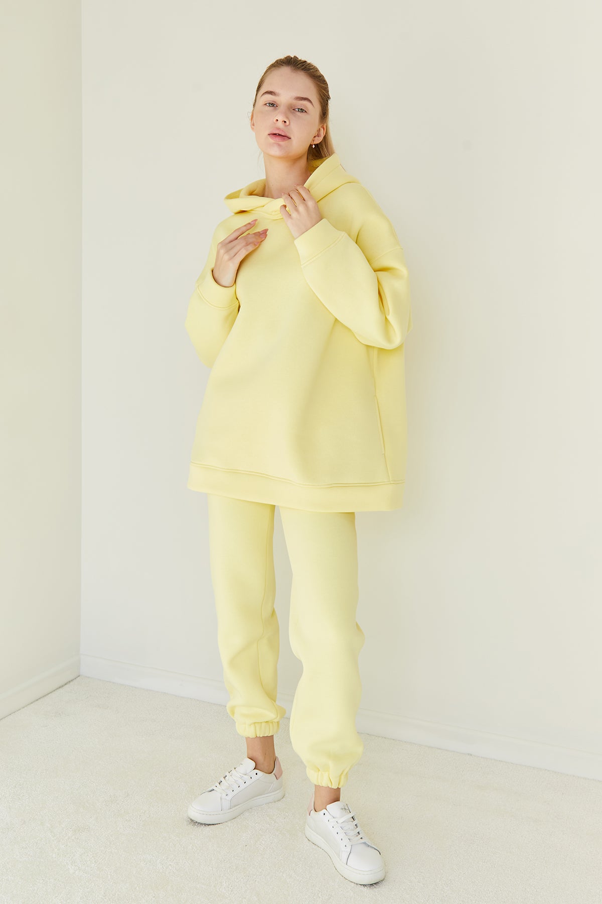 Трикотажные брюки на флисе Lemon TR0052-89-09