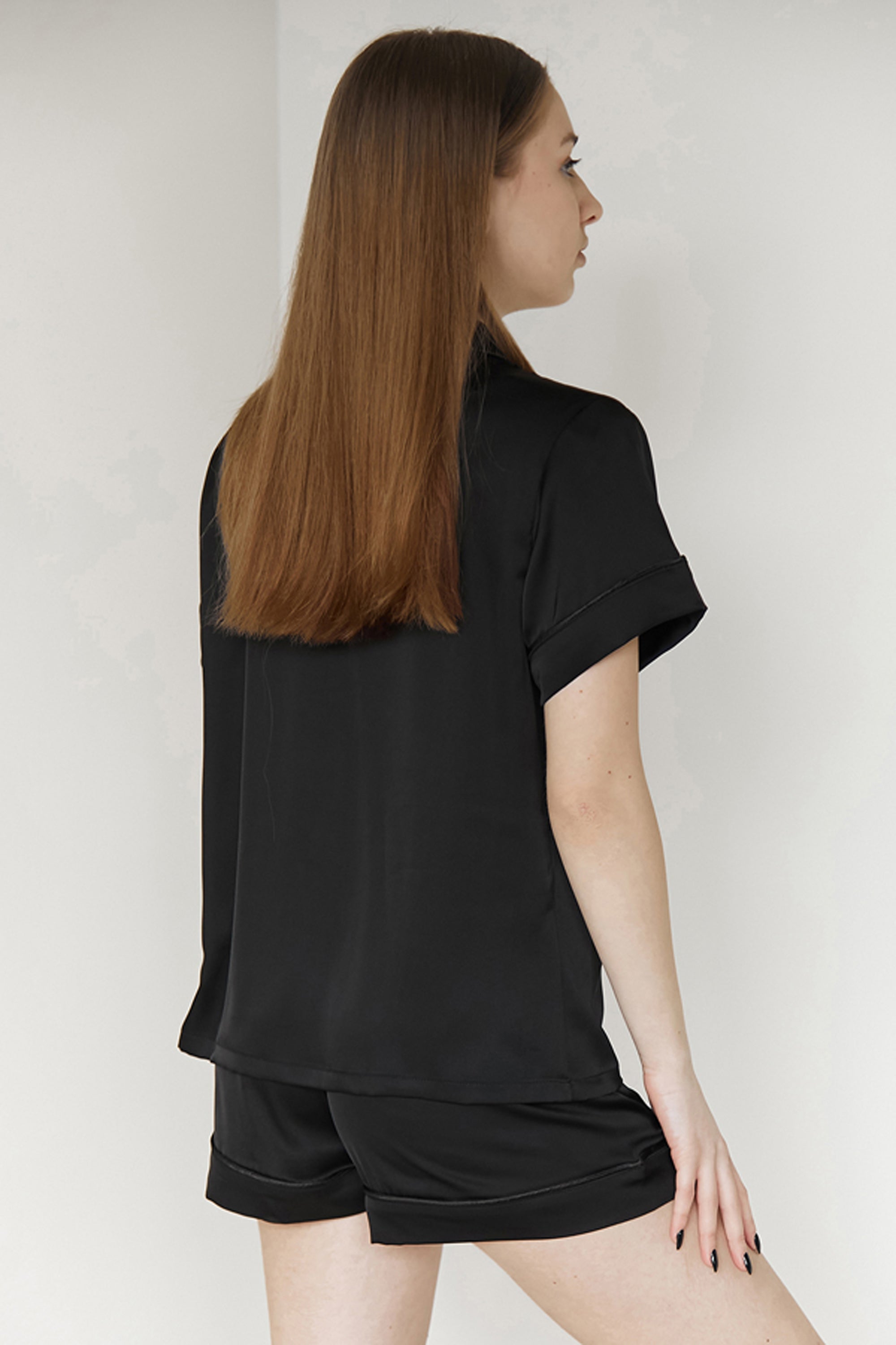 Шовкова піжама на ґудзиках Onyx SH0008-18-58