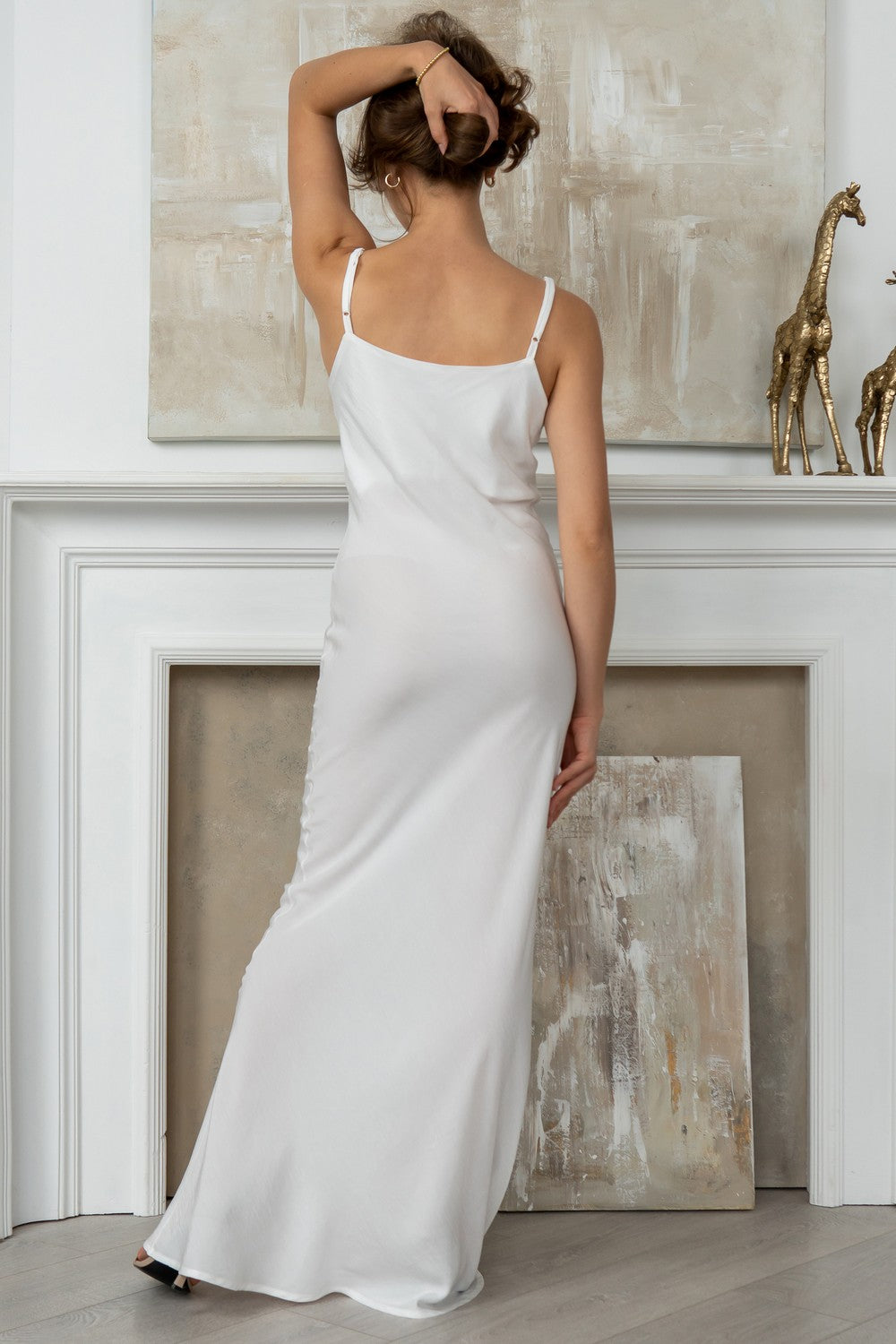 Шелковое платье-комбинация Mia SL0055-09-02