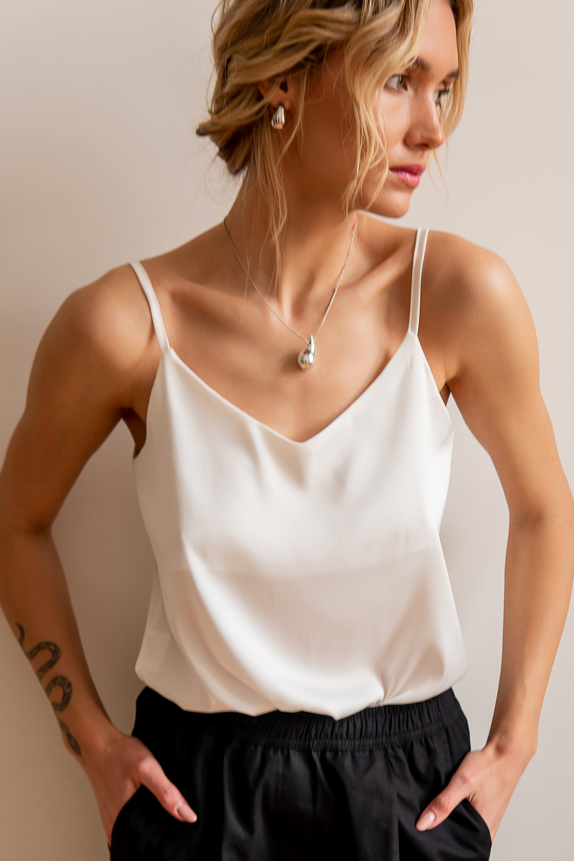 Шелковая майка Swan SH0082-09-70