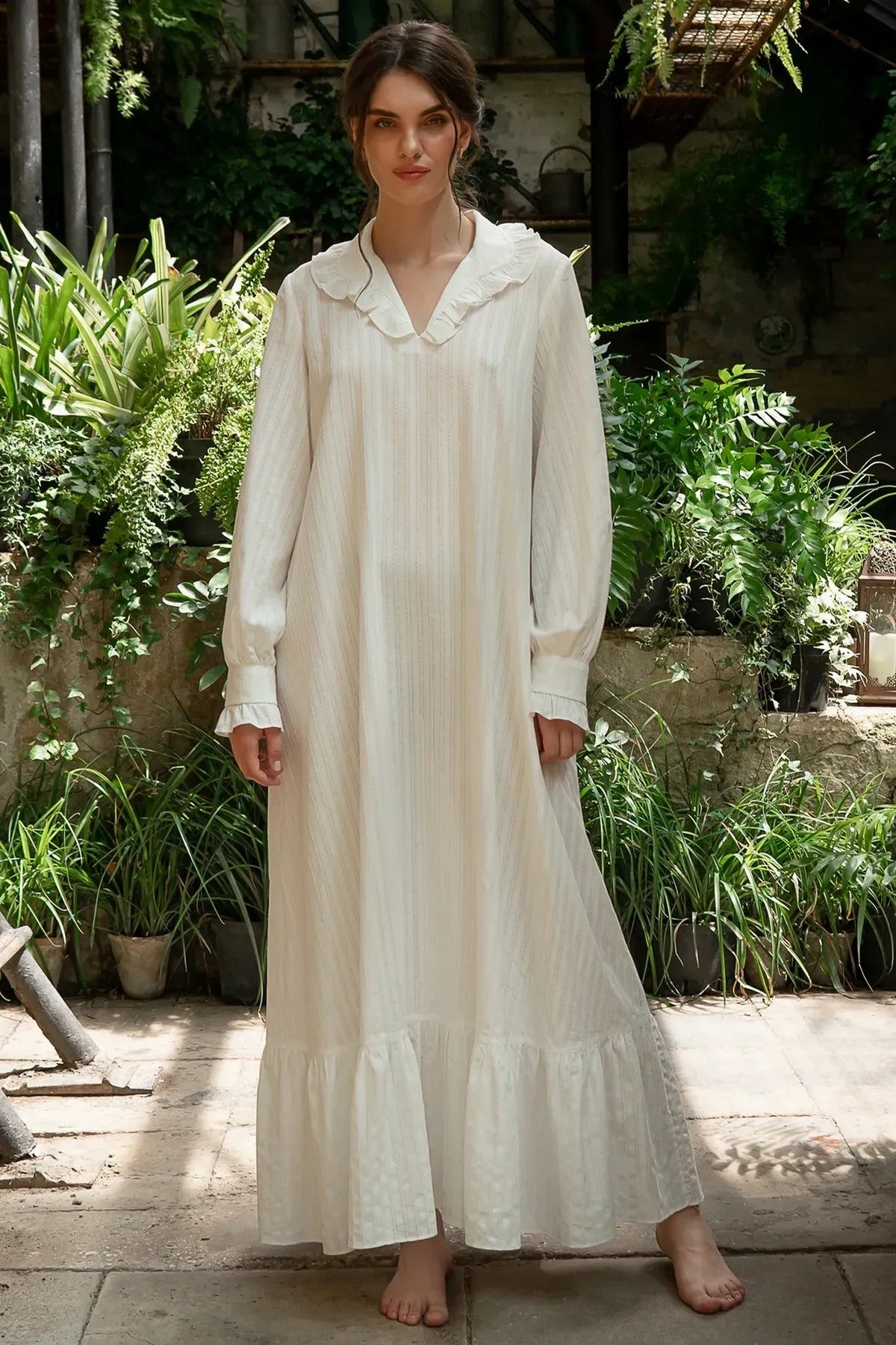 Длинная ночная сорочка Victoria HL0086-09-20