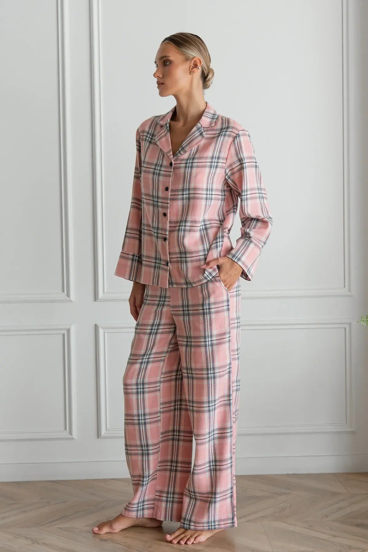 Фланелева піжама зі штанами Zephyr FL0073-20-69