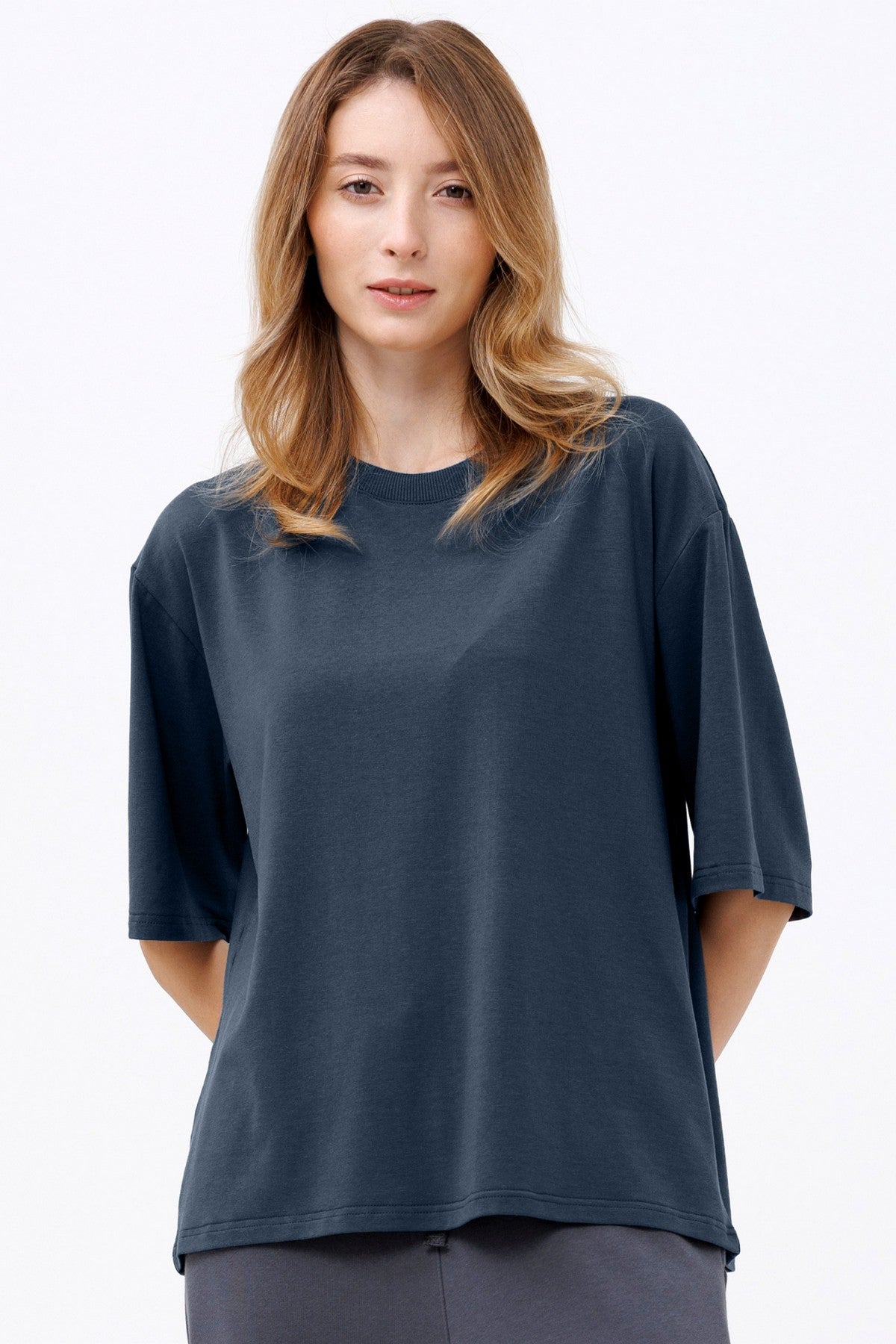 Джемпер-футболка оверсайз 1618/16104