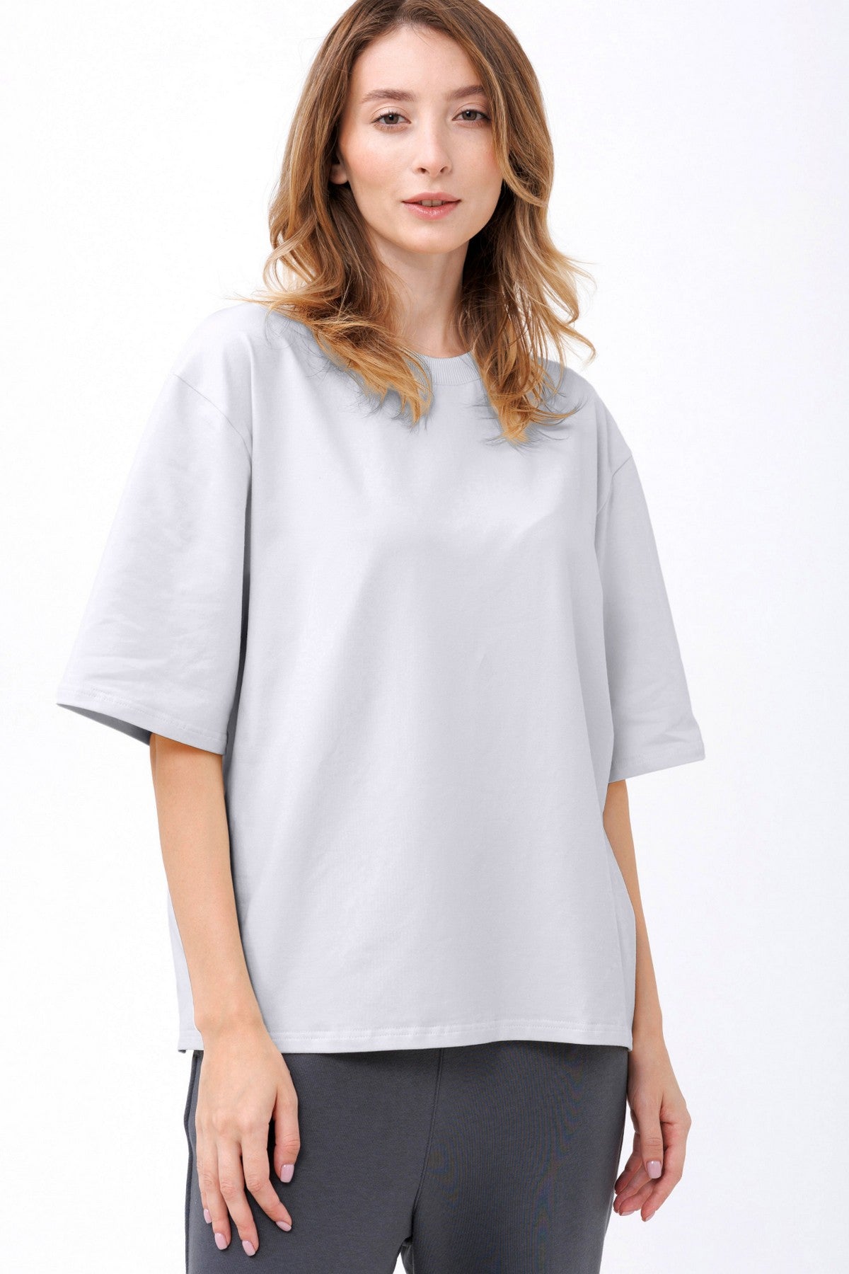 Джемпер-футболка оверсайз 1618/16203