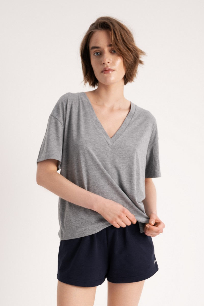 Футболка з віскози L033 Lolita dark melange