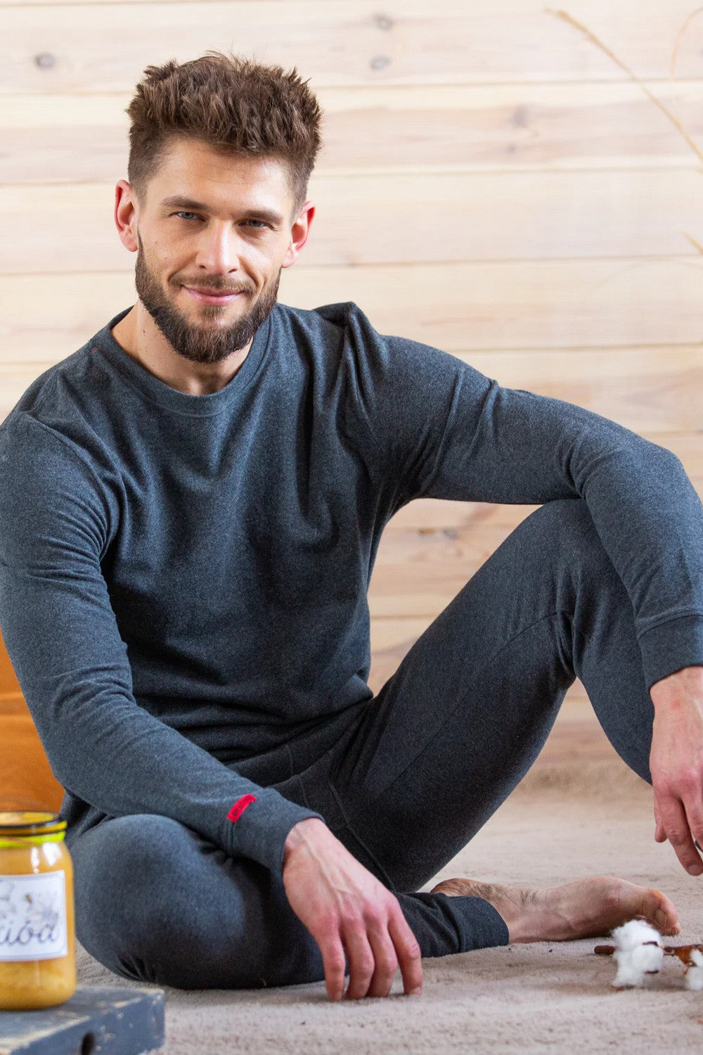 Мужская термофутболка гладкая MVD 155