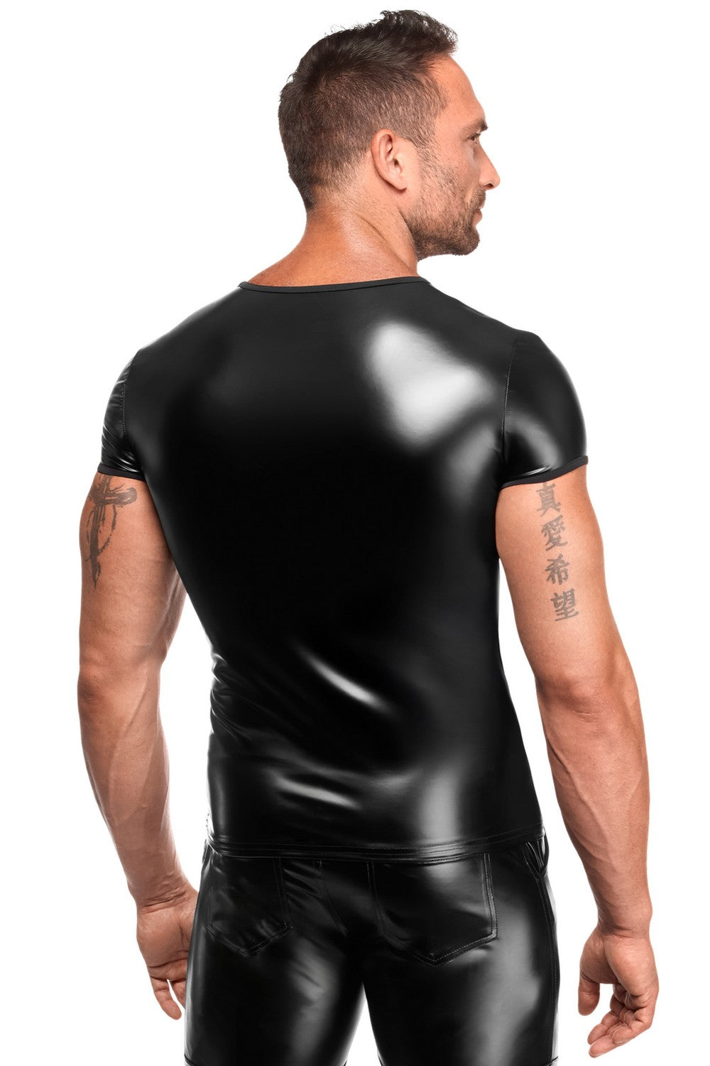 Футболка чоловіча H084 Vexen Tee Noir Handmade