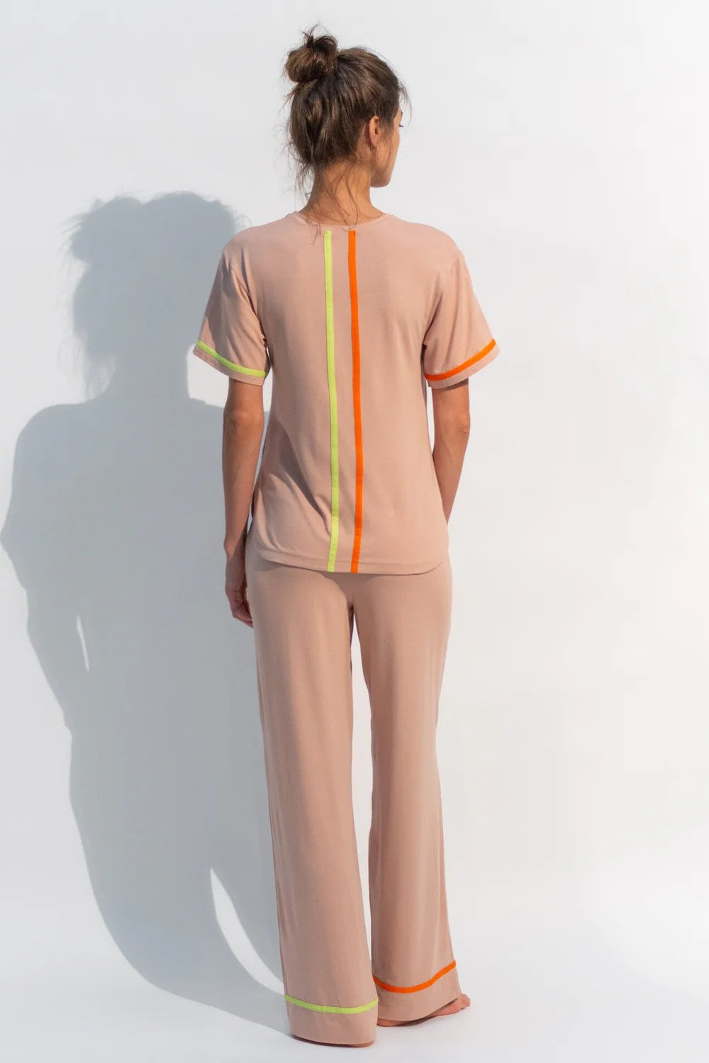 Домашняя футболка 211401-02 Lovely Break sand