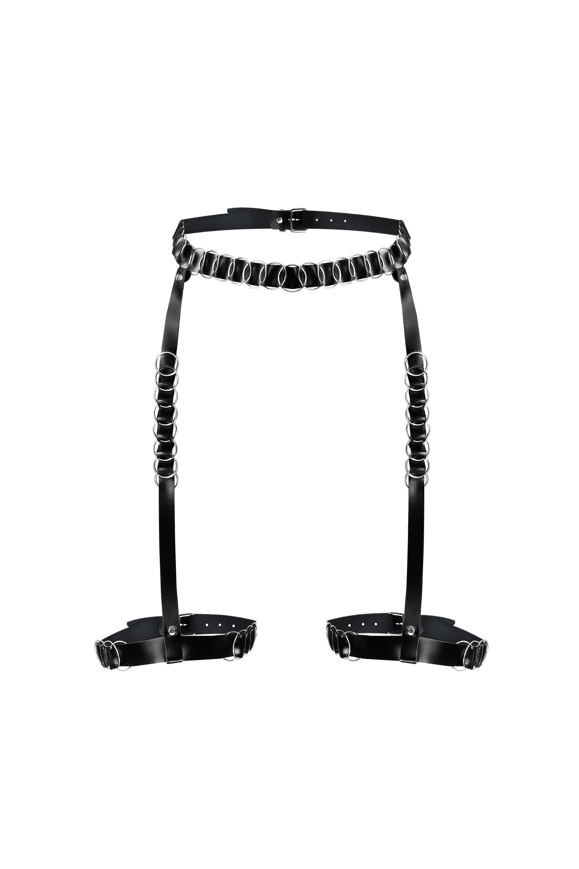 Гартеры с поясом Geneva black