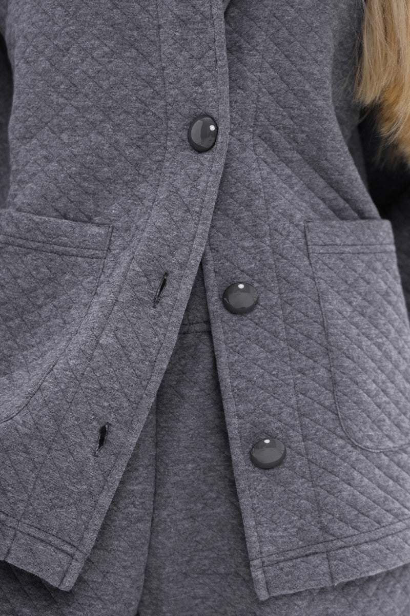 Домашний комплект из капитония 24126 dark gray