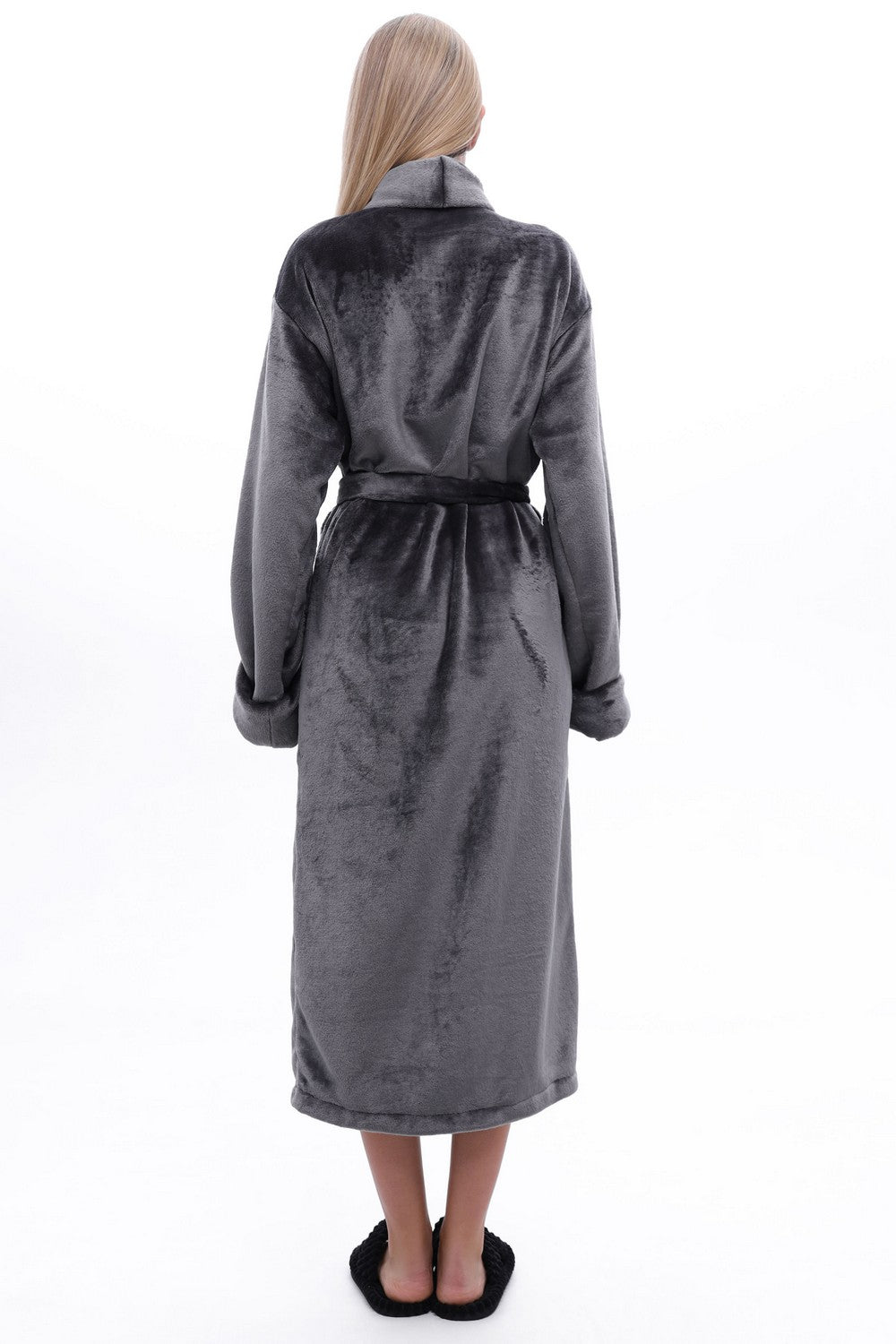 Халат з велсофту унісекс 24158 gray