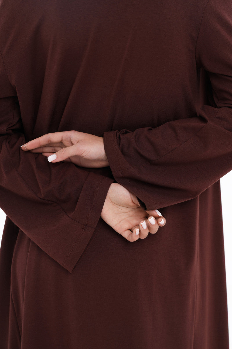 Кардиган из модала Шоколад 25012