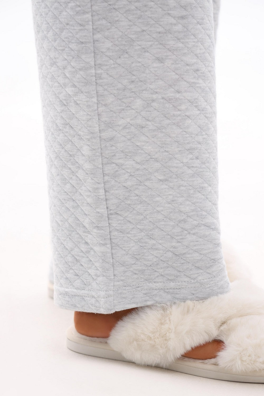 Домашний комплект с брюками 25024 gray melange