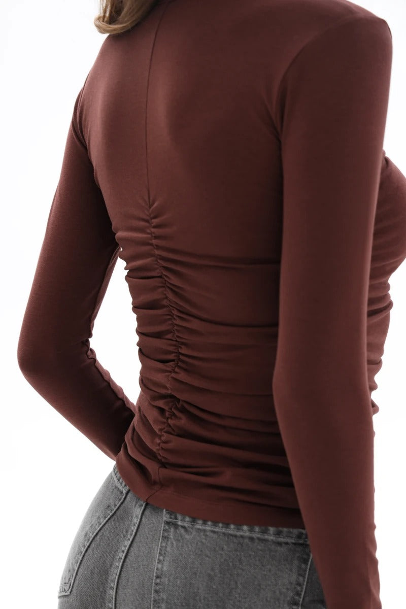 Жіночий лонгслів з модалу 25027