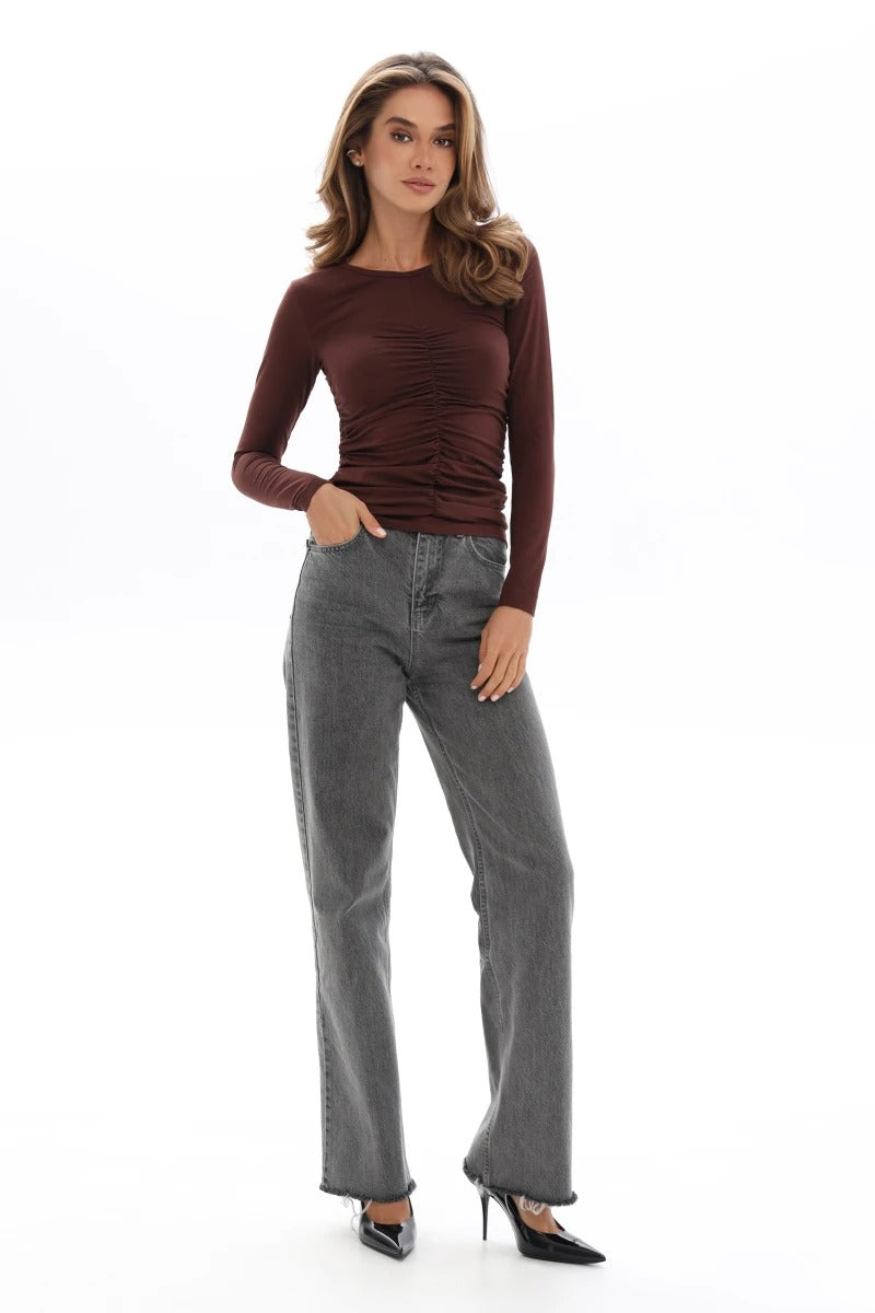 Жіночий лонгслів з модалу 25027