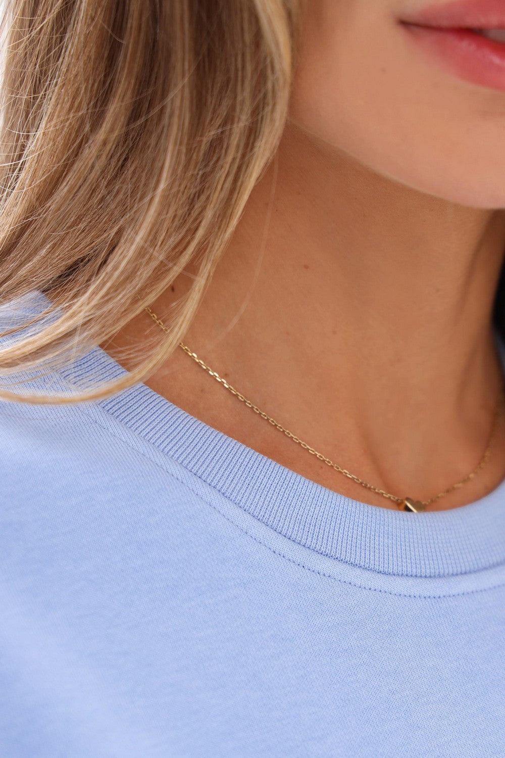 Бавовняний костюм з шортами 25048 blue