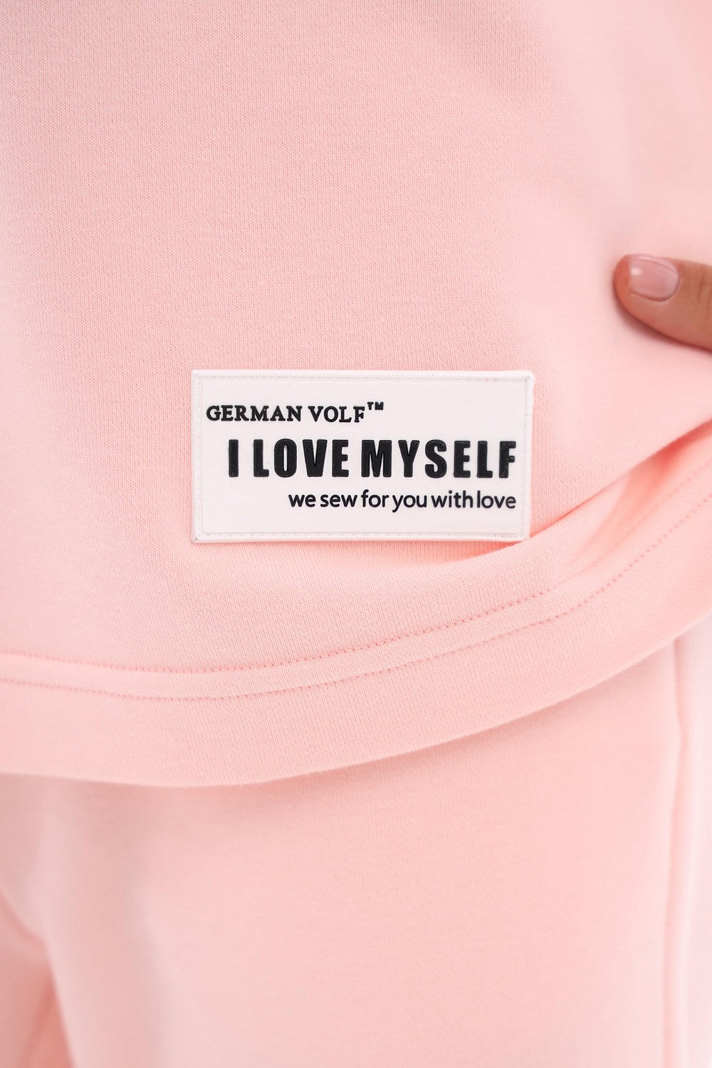 Бавовняний костюм з шортами 25049 peachy