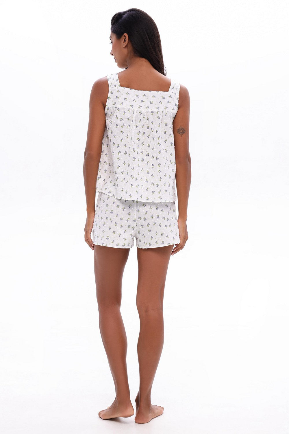 Піжама з батисту 25071 flowers