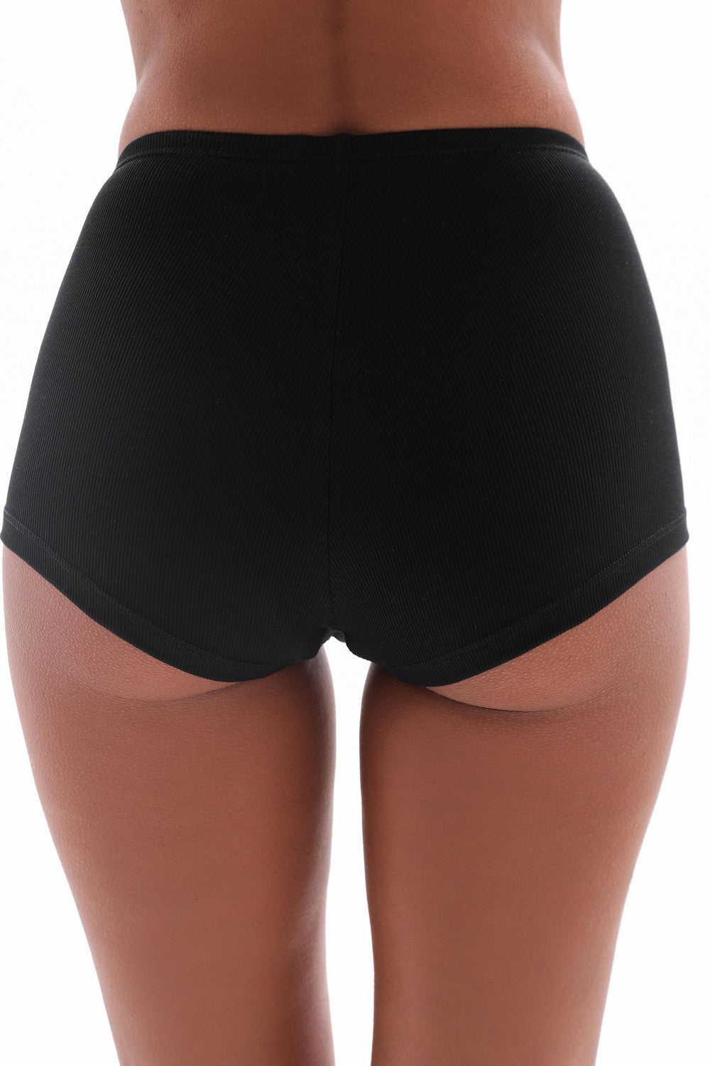 Шортики з високою талією 25087 black