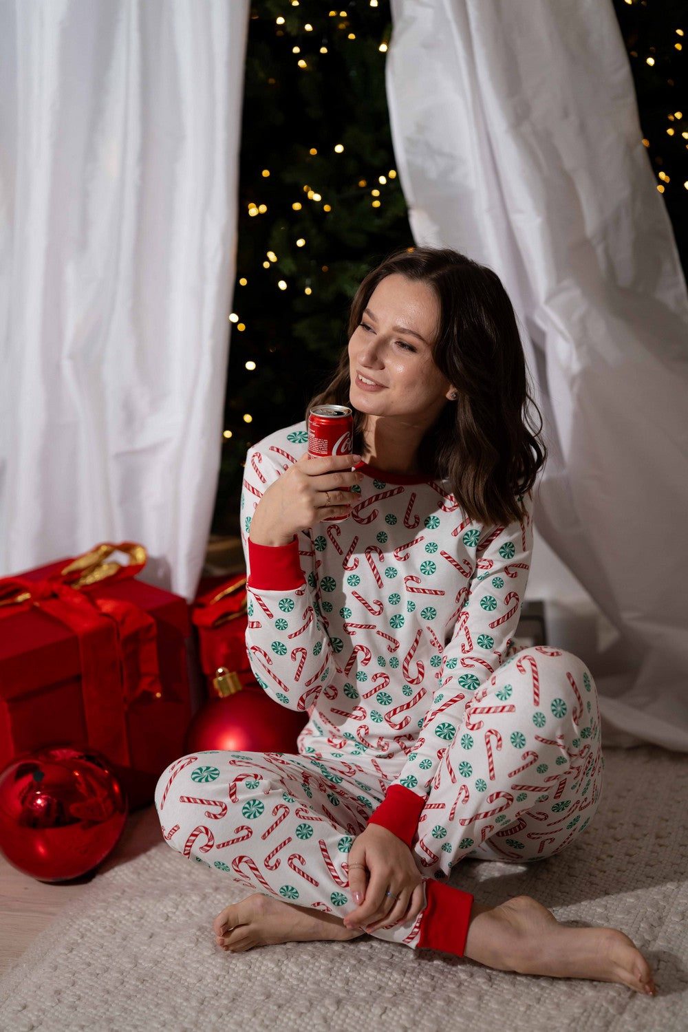 Бавовняна піжама Candy Cane 25126