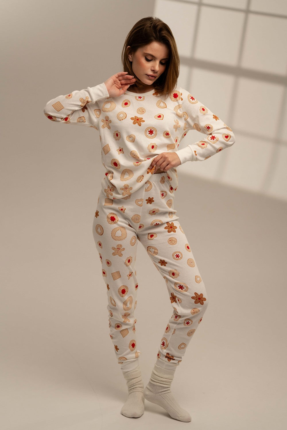 Бавовняна піжама 25127