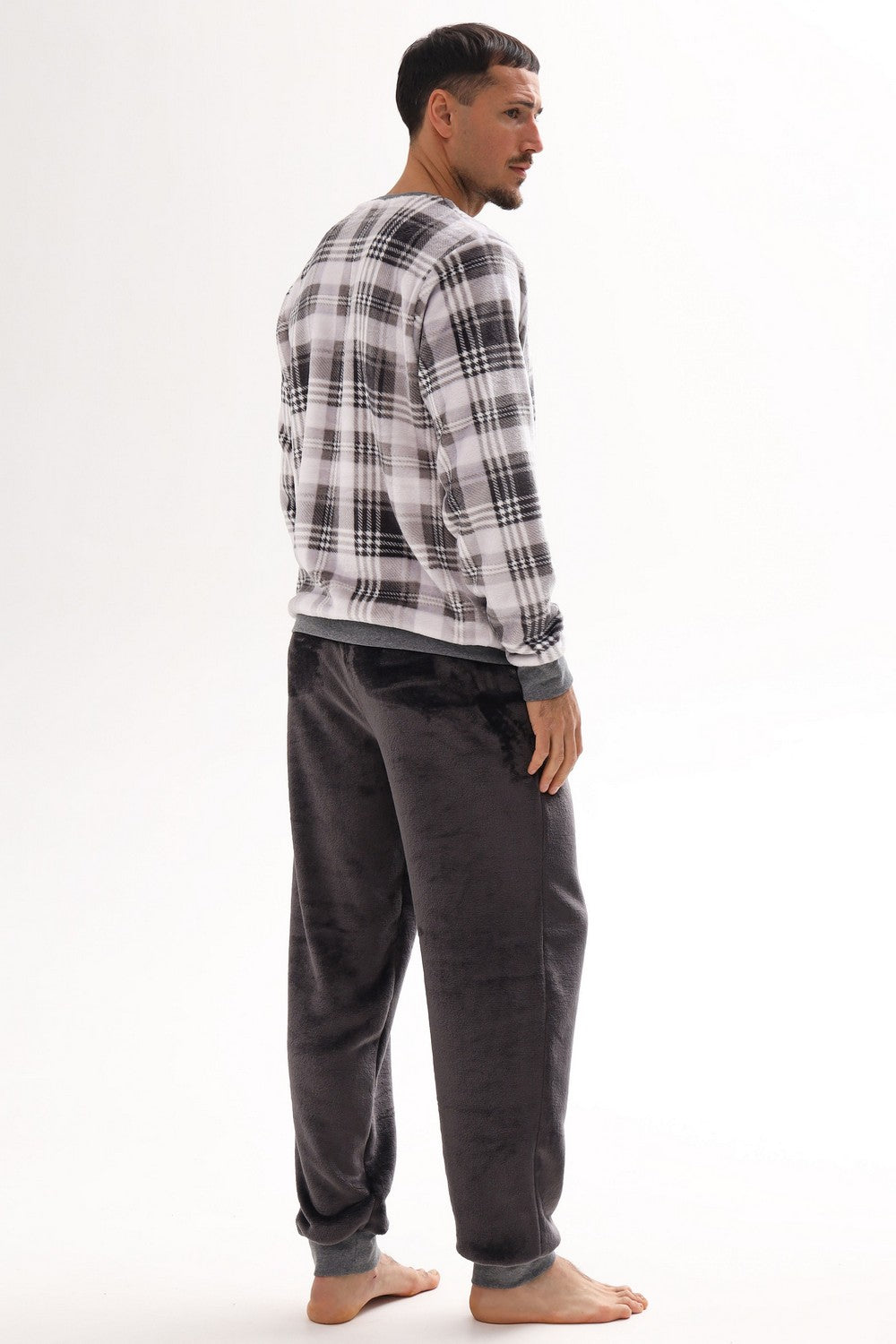 Чоловічий костюм з велсофту 25142