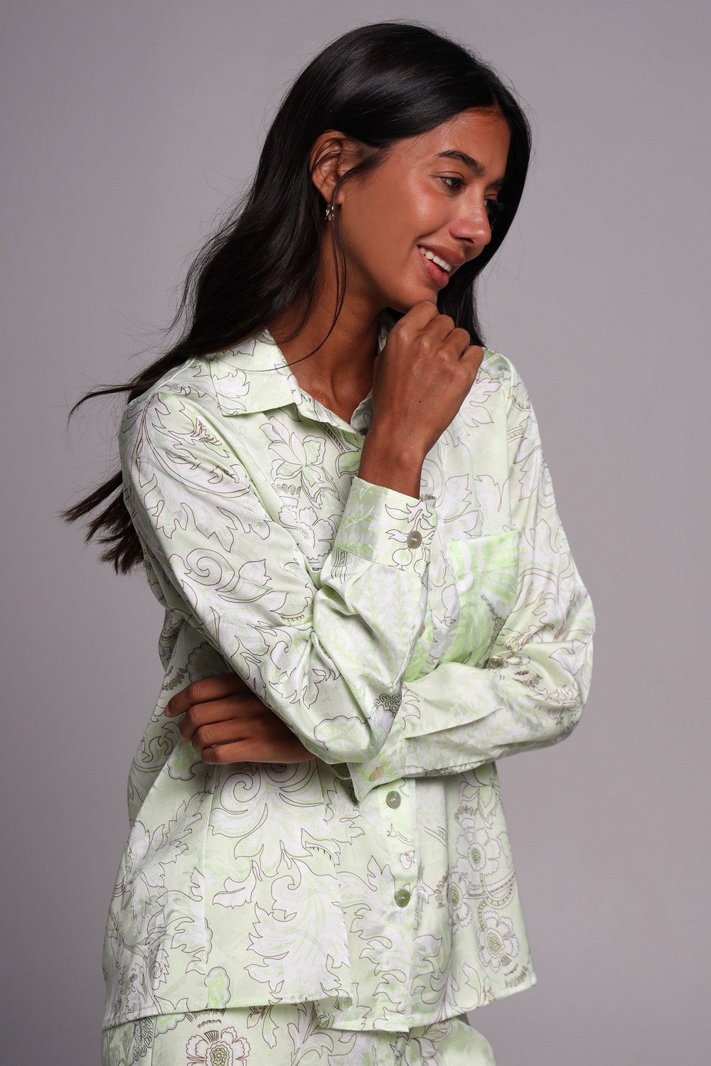 Пижамный космплект Селеста 25128 lime