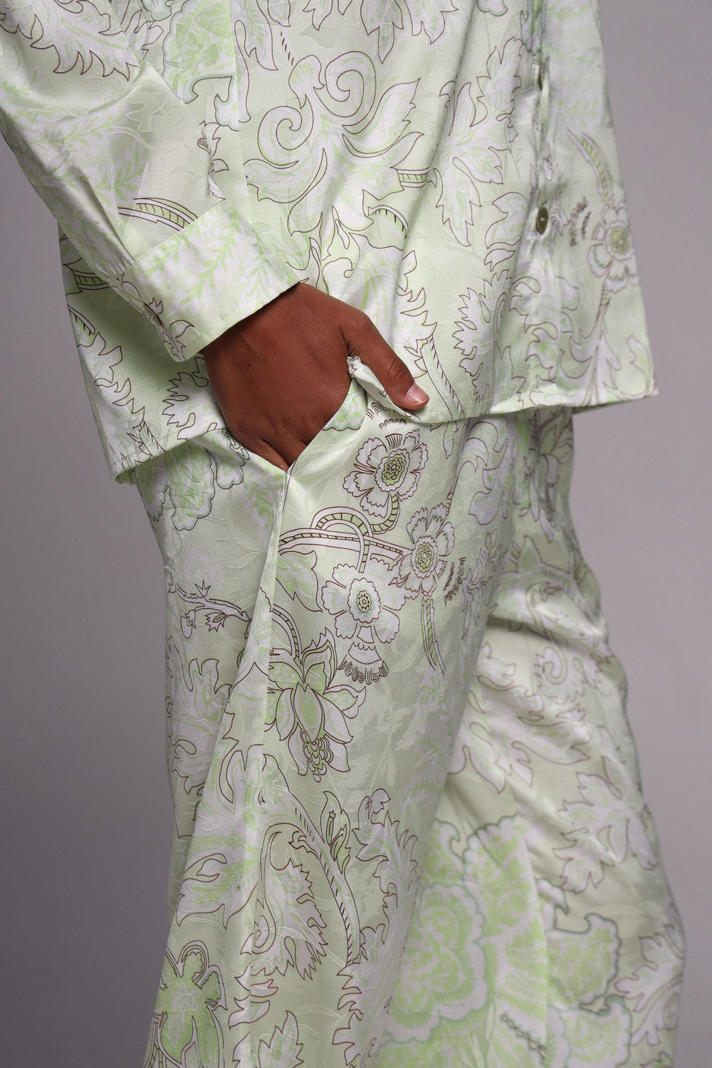 Пижамный космплект Селеста 25128 lime