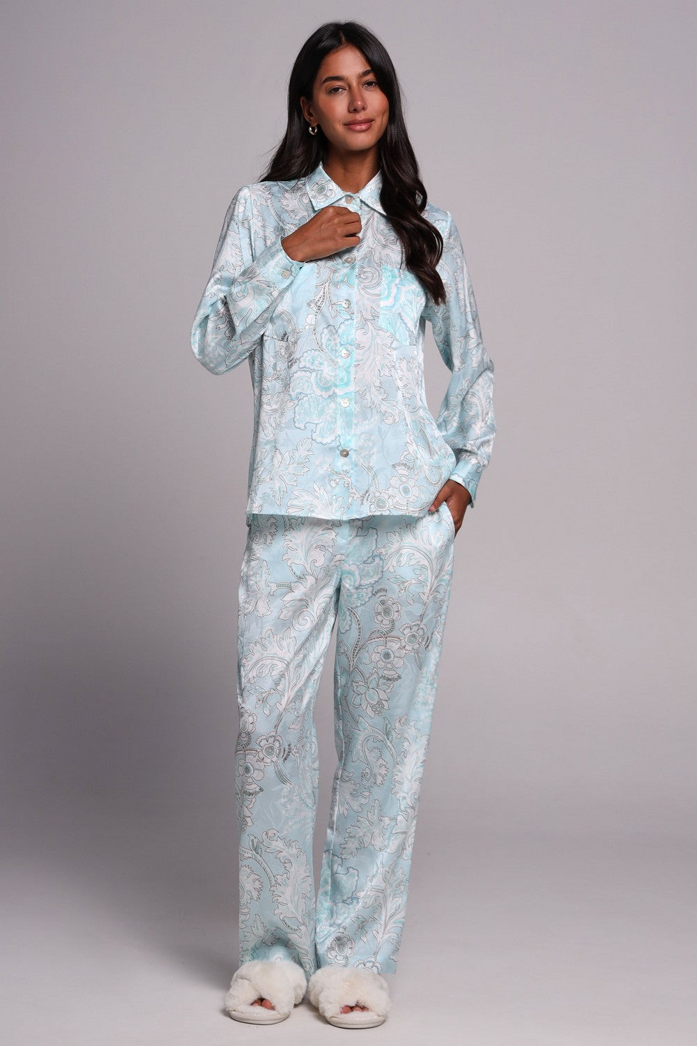 Пижамный космплект Селеста 25129 mint