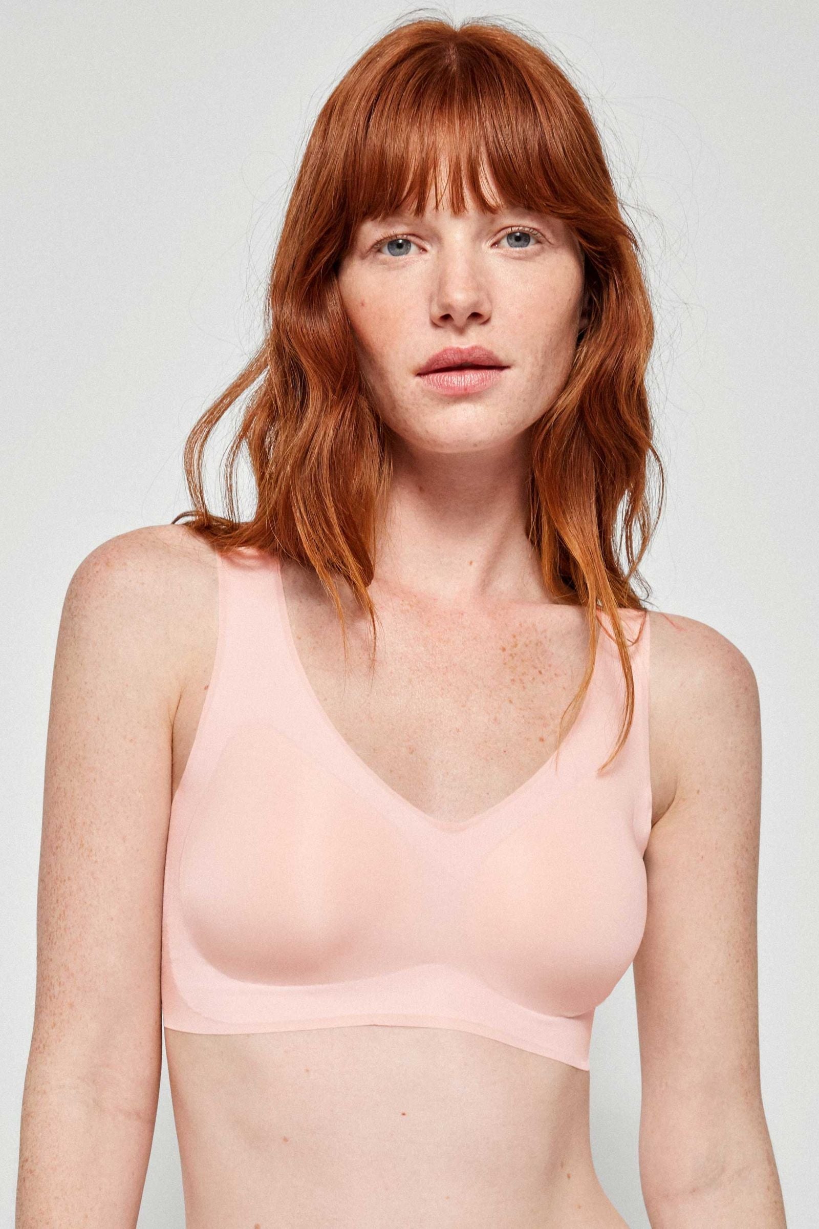 Бесшовный бралет без косточек 10026T rose