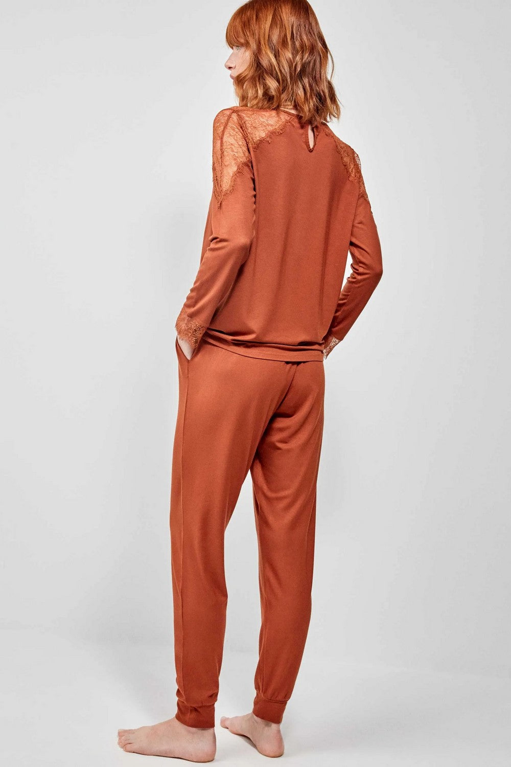 Пижама с брюками 2/20177 terracotta