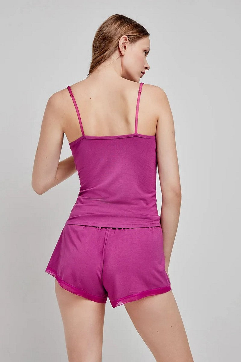 Пижамная майка из модала 2/20256T fuchsia