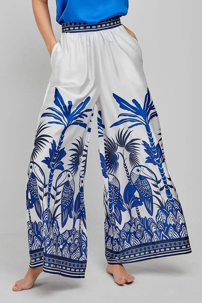 Домашние брюки с принтом 2/20263B