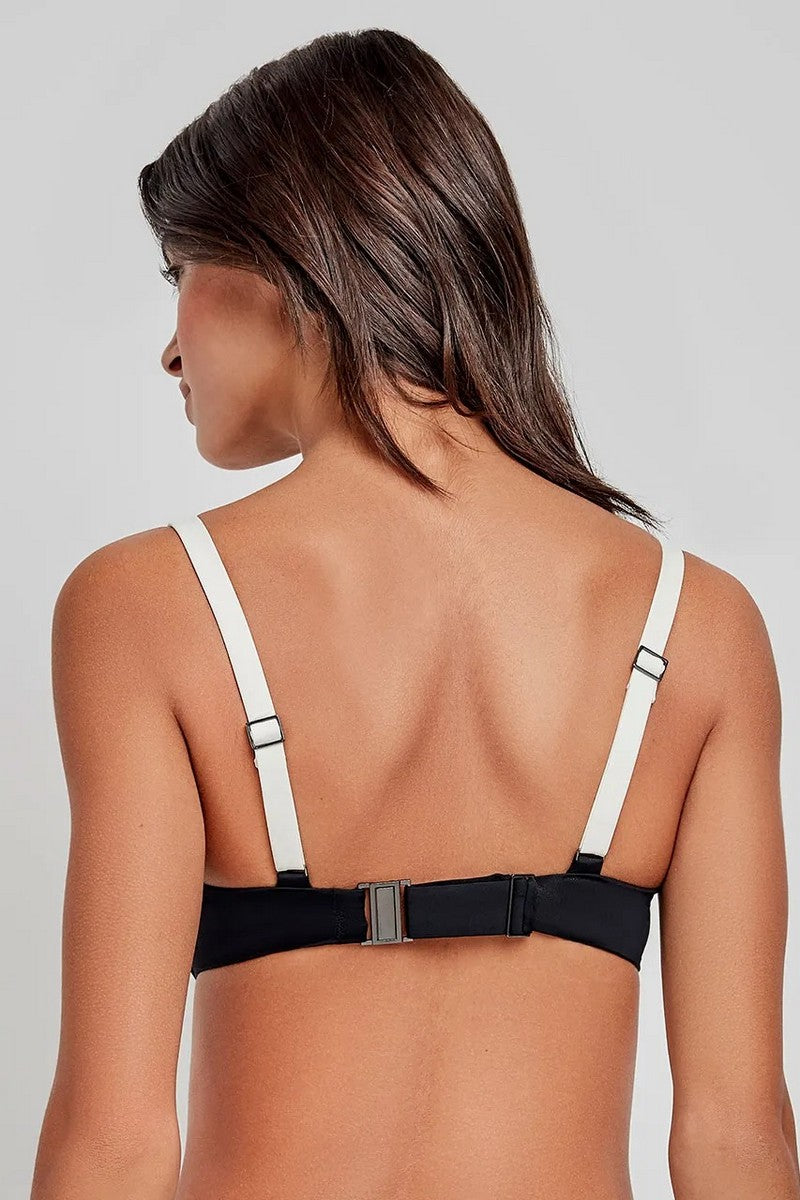 Купальний бюстгальтер на кісточках 2/30185Т black