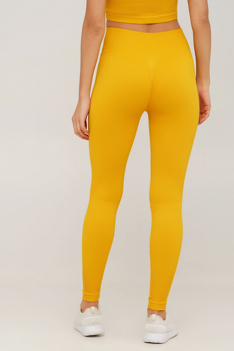 Бесшовные леггинсы в рубчик 1009878 Leggings Rib honey