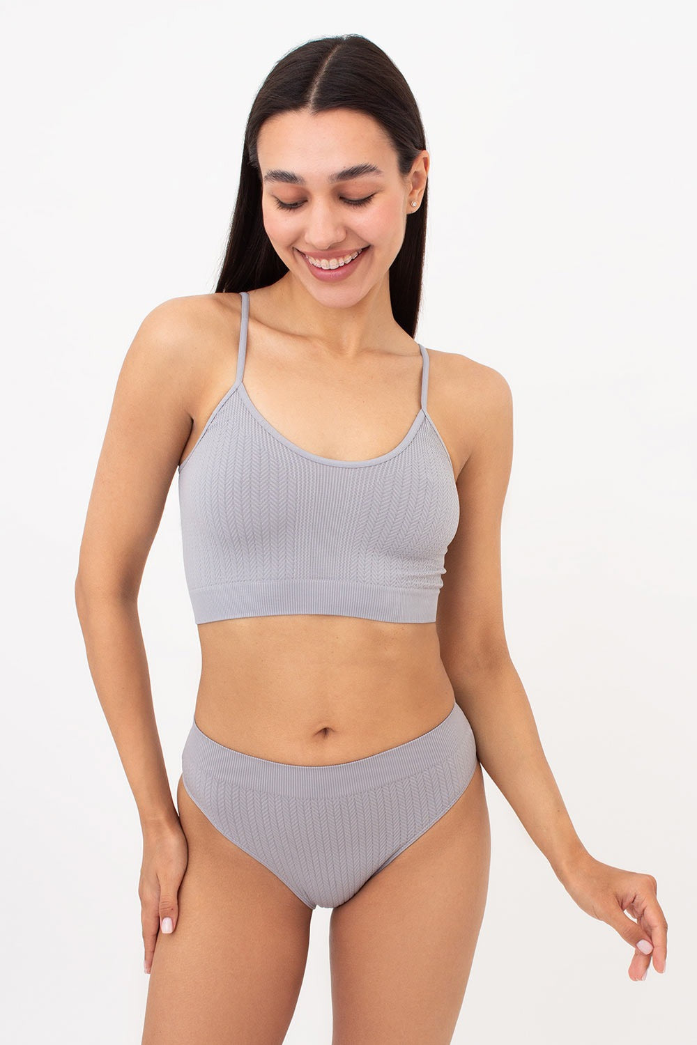 Фактурные трусики бразилиана Brasilian Briefs Braid UP-00002899 griffin