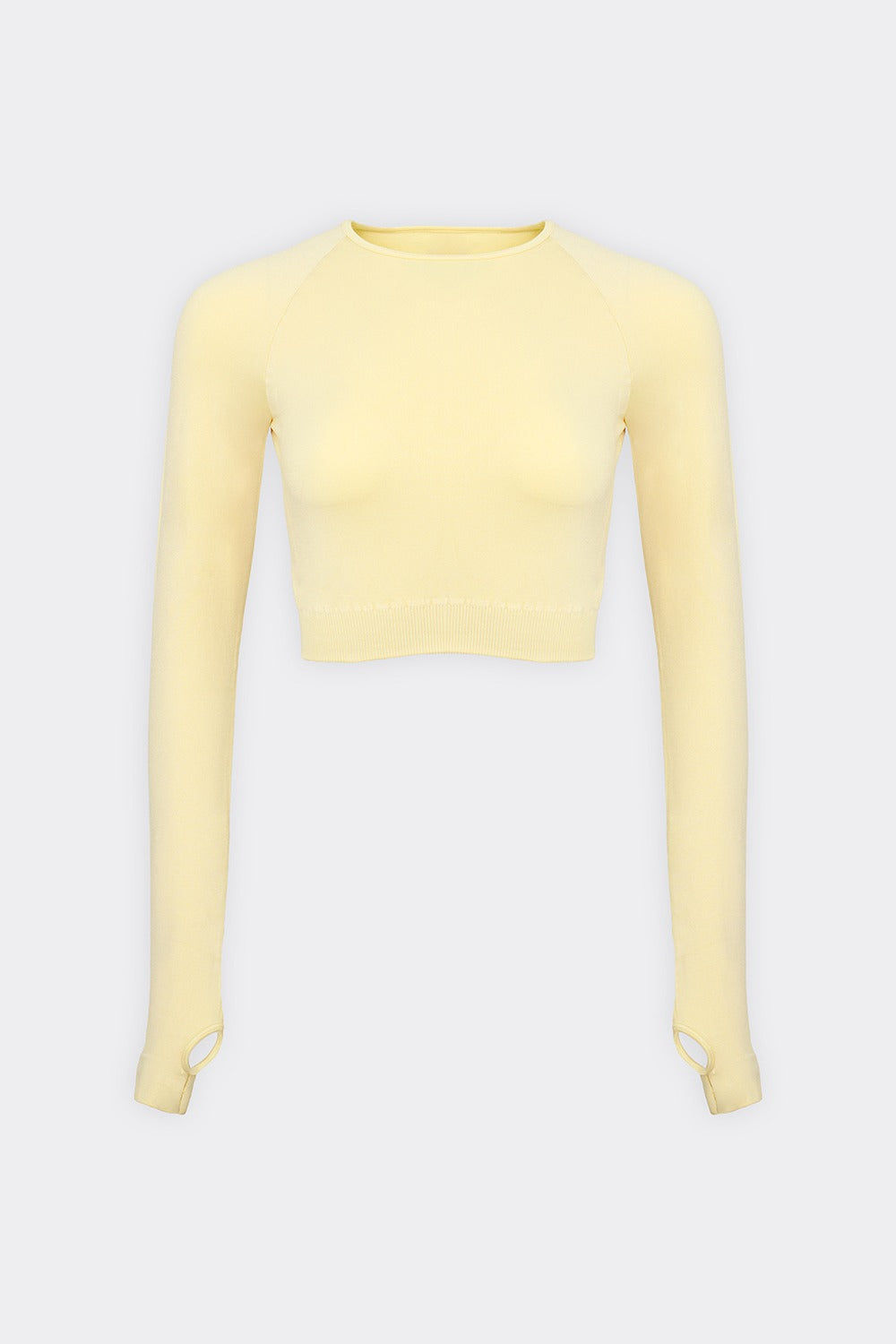 Укороченный кроп-топ Flex Active UP-00003257 lemon grass