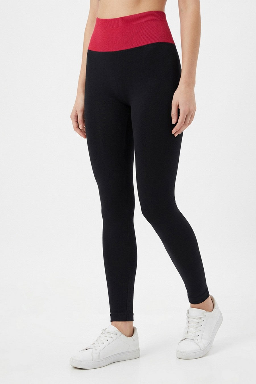 Леггинсы с пуш-ап эффектом Flexing Glam UP-00003265 black/winterberry