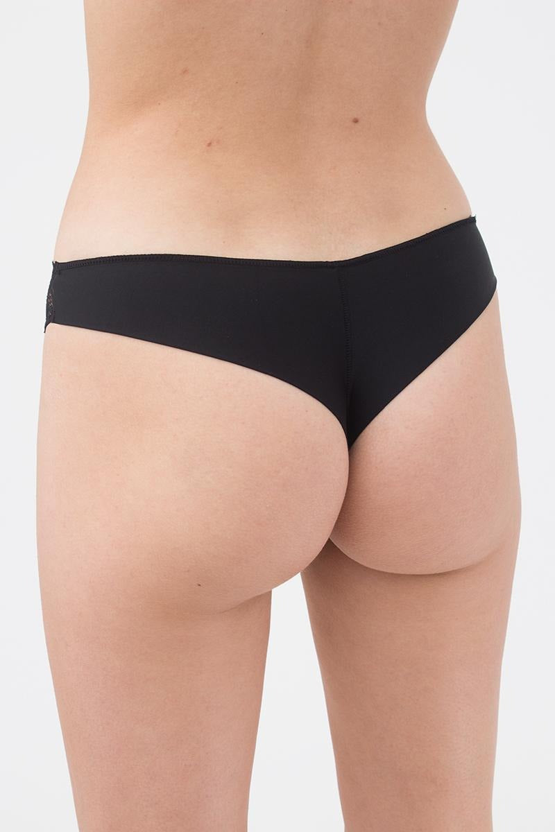 Трусики бразилиана с кружевом L5127BR-M UP-00001787 black