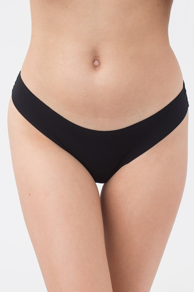 Трусики стринг с кружевом L5128B-M UP-00001782 black