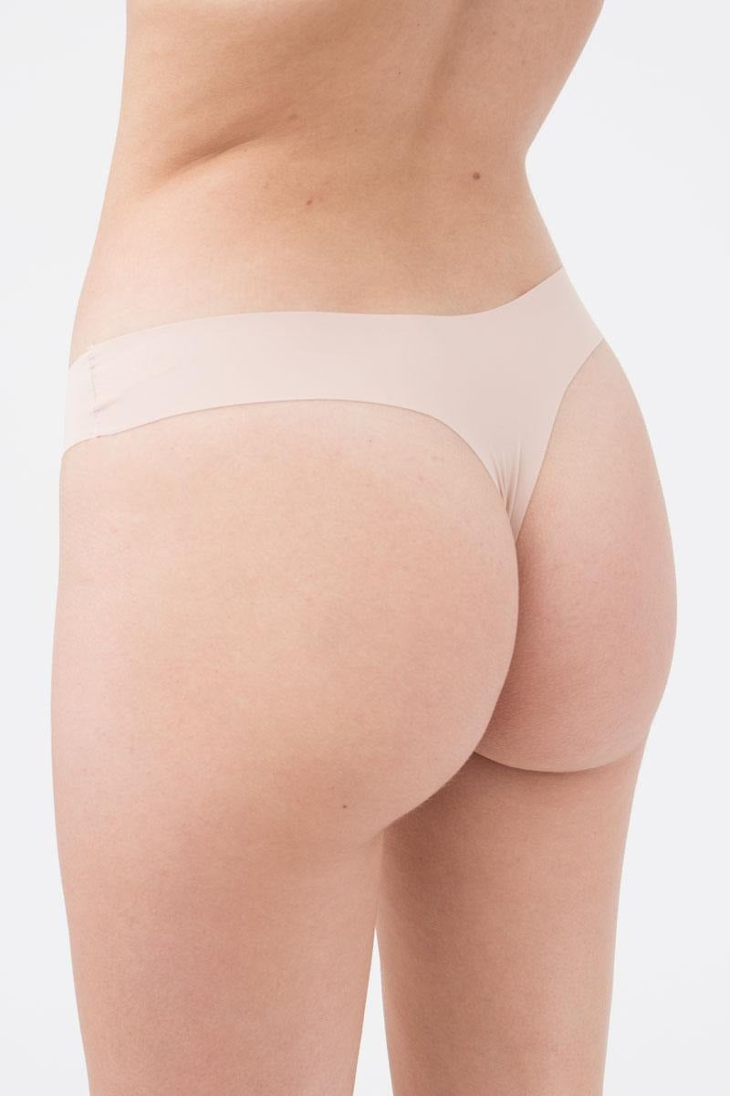 Бесшовные трусики стринг L5132BR-M UP-00000535 beige