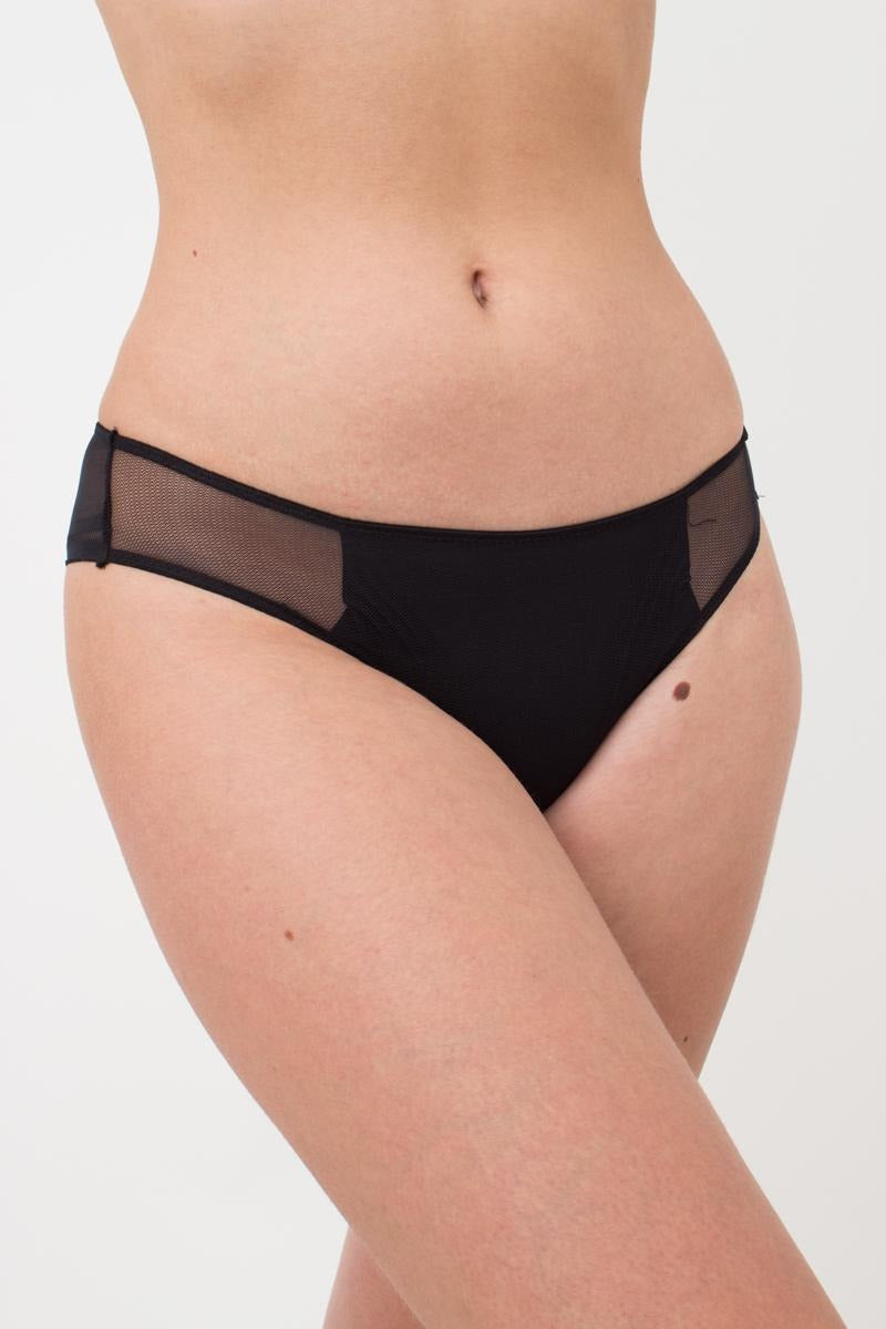 Трусики бразилиана из микросетки L5135BR-M UP-00000540 black