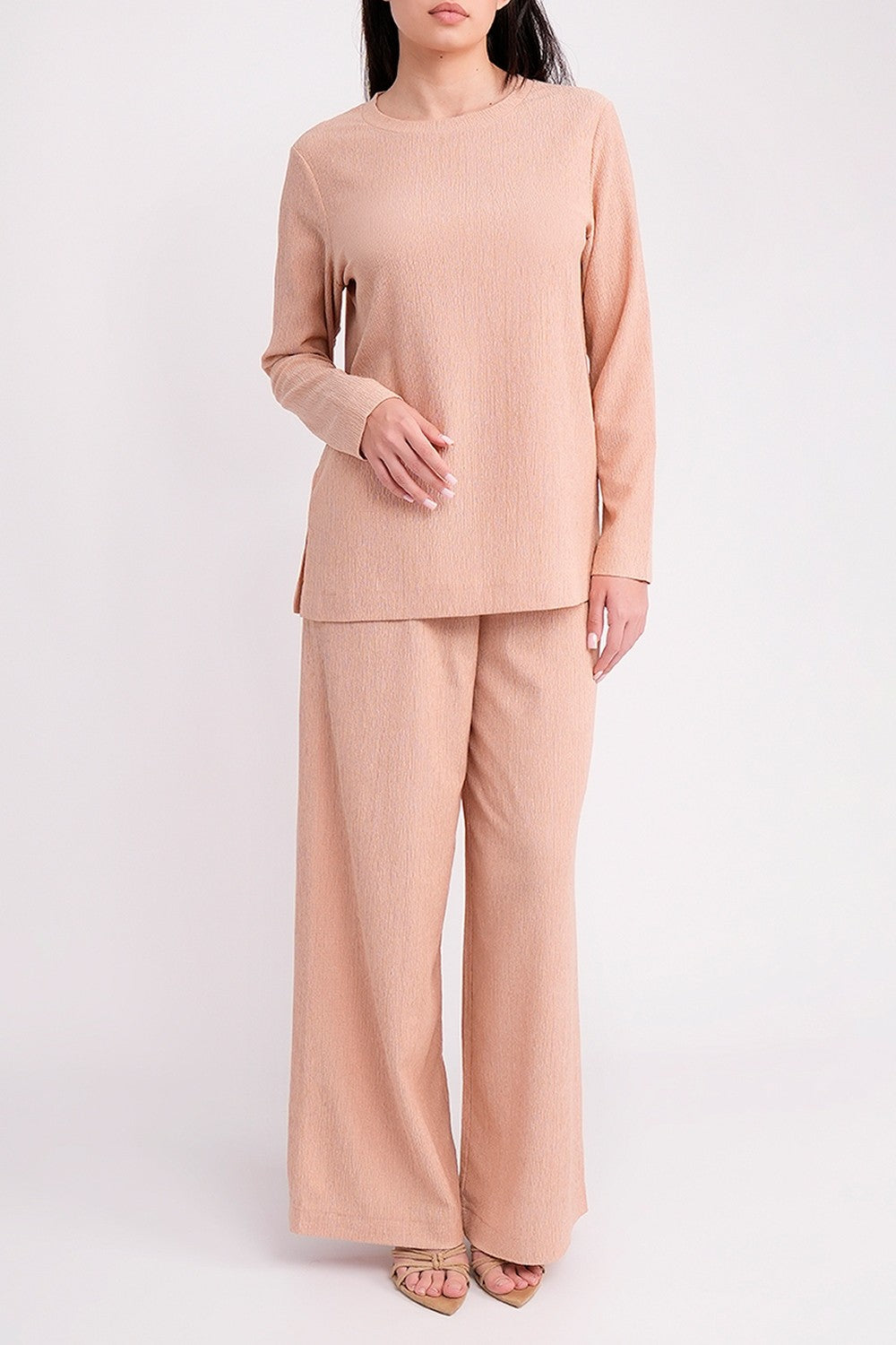 Домашній комплект із жниварки Rumple Rich UP-00002963 light beige Giulia