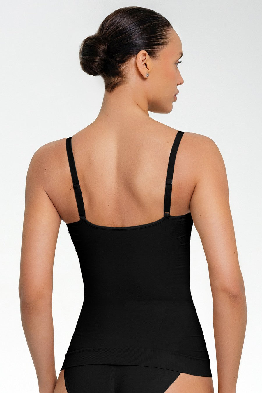Бесшовная майка из микрофибры Shapewear UP-00002968 black