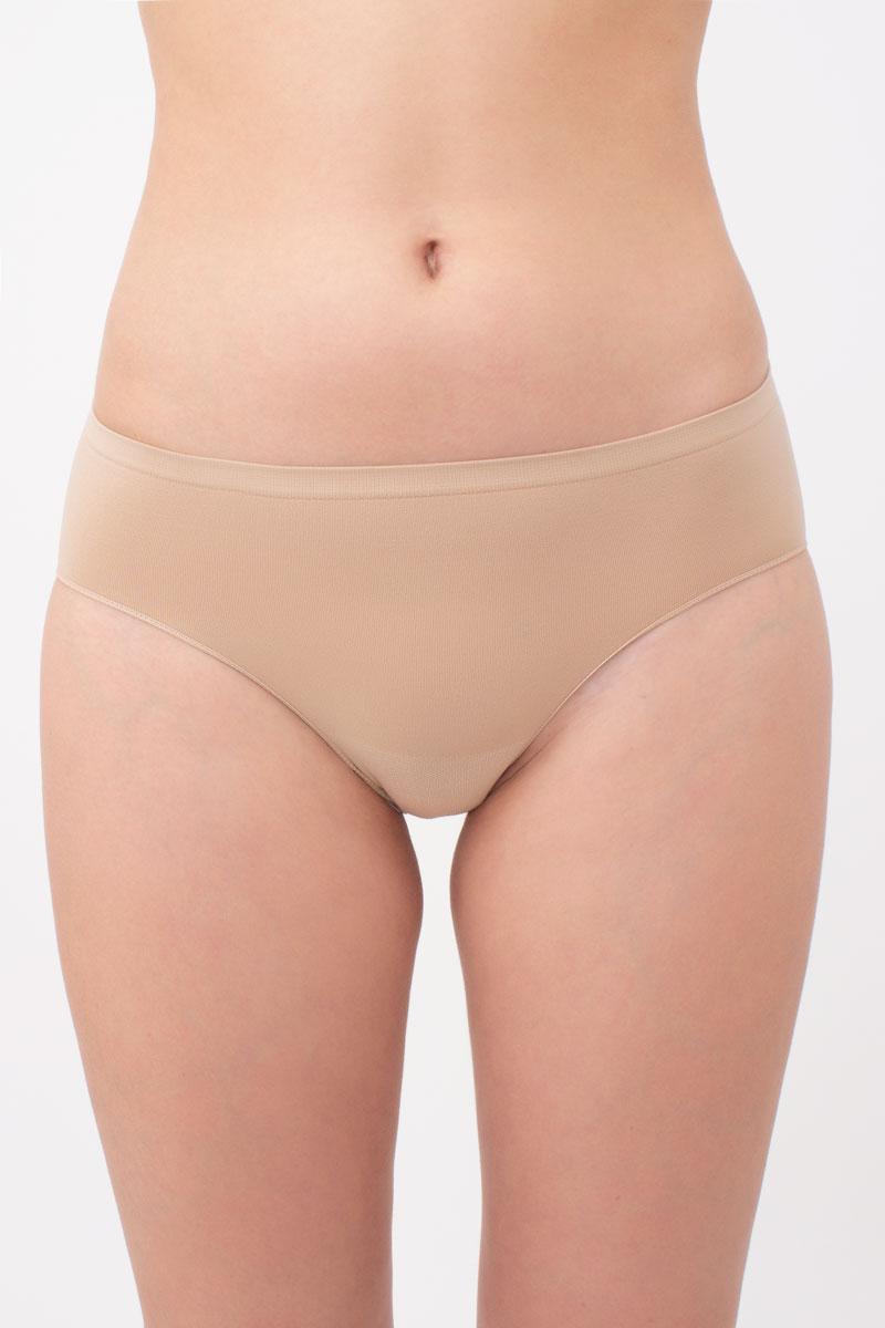 Бесшовные трусики слип UP-00000429 naturale