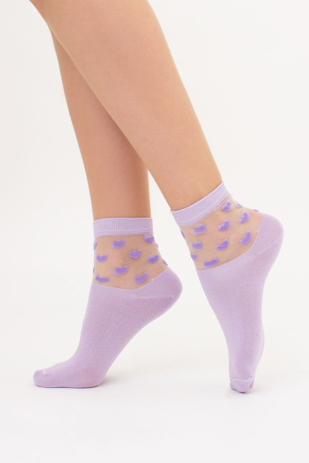 Носки с сердечками WS2 CRISTAL 008 UP-00001198